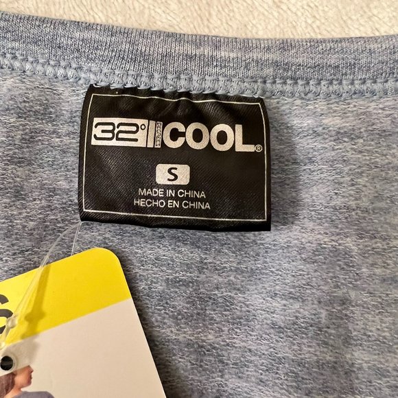 32 Degrees Cool Women's V-neck, short sleeve blue dress, pullover Size Small - Picture 5 of 5